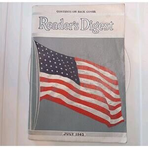 Vintage Reader's Digest Magazine July 1942